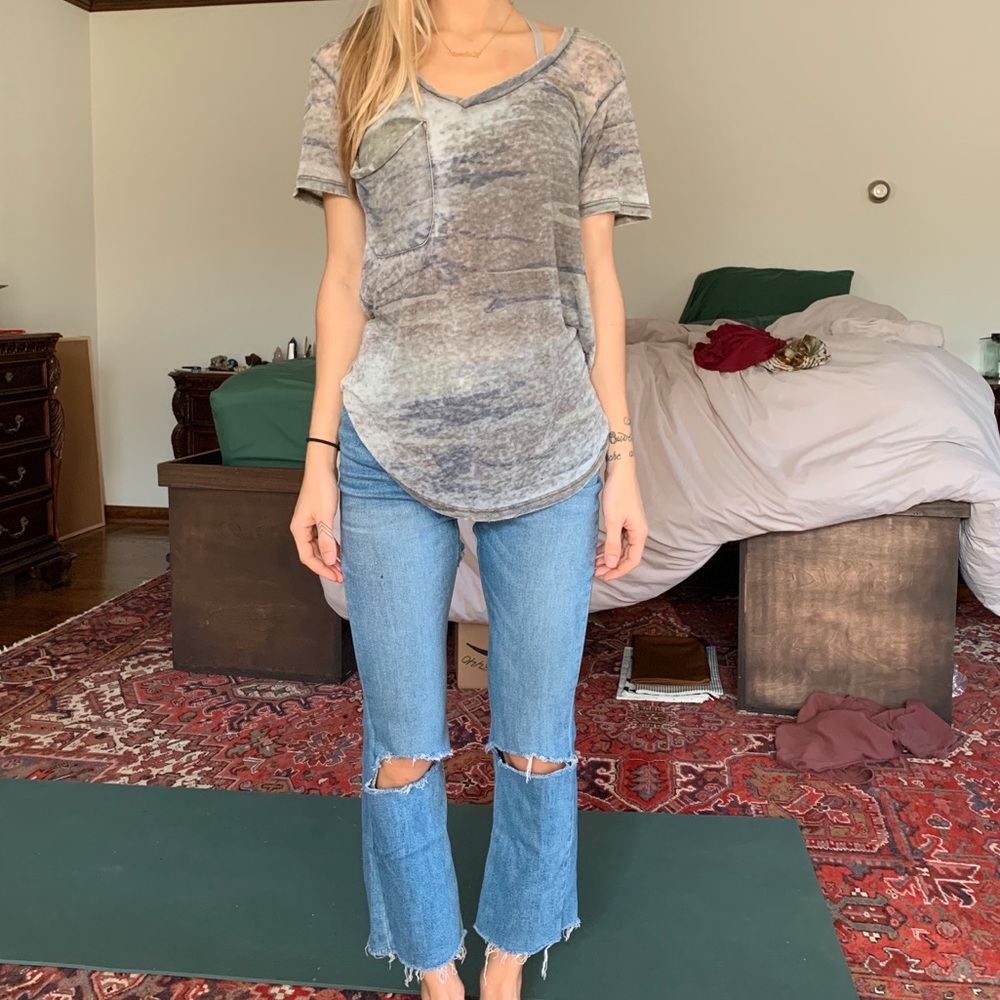 Camo Long Tshirt